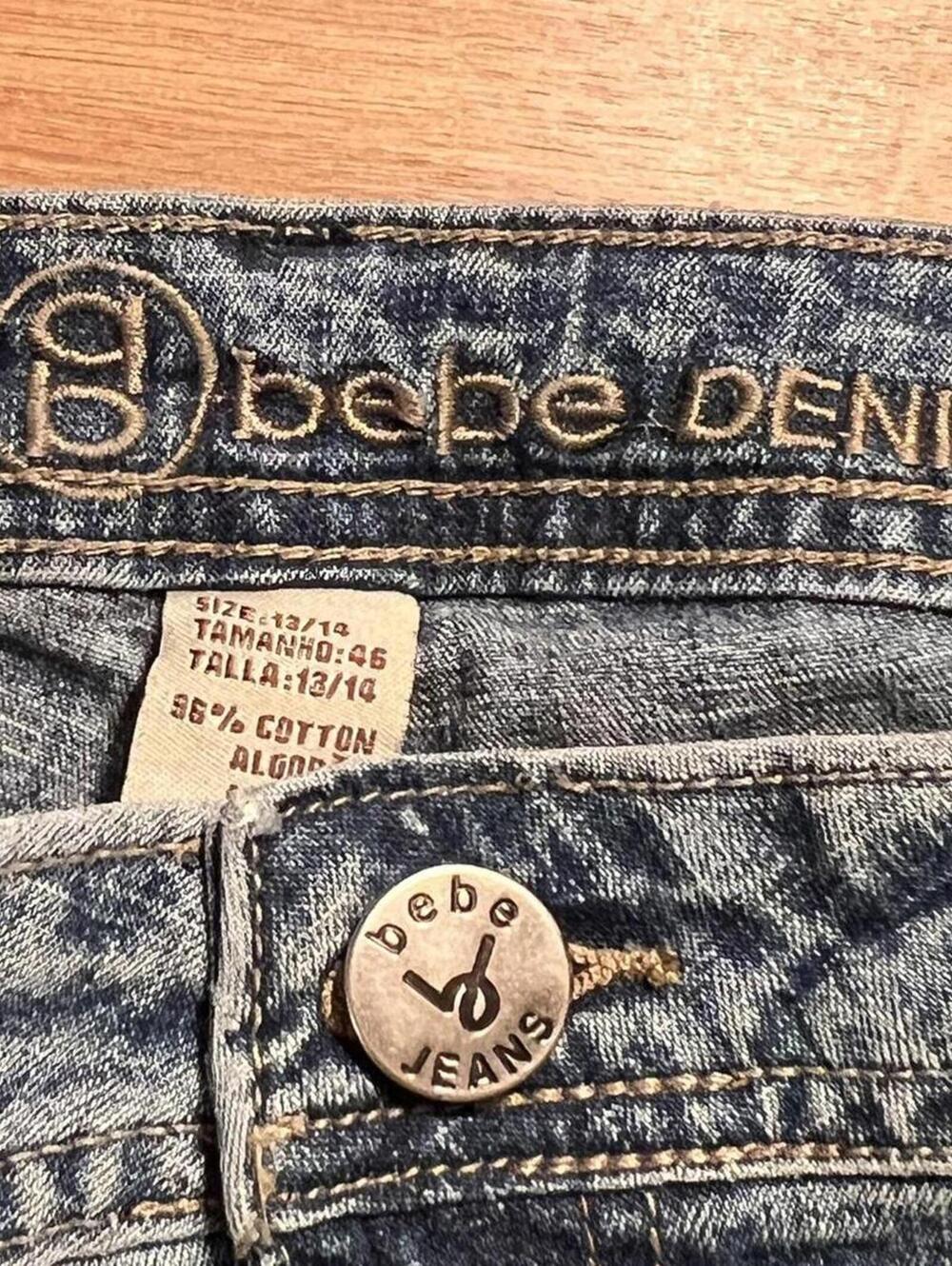 Y2K Bebe Rhinestone Jeans - Picture 6 of 7